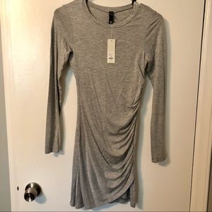 NWT! Francesca’s grey mini dress